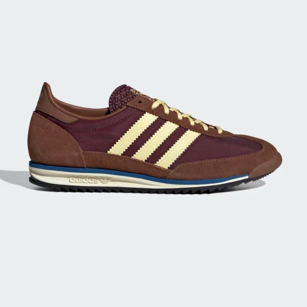 Adidas SL72 OG Sneakers- Maroon-W10.5/M9.5